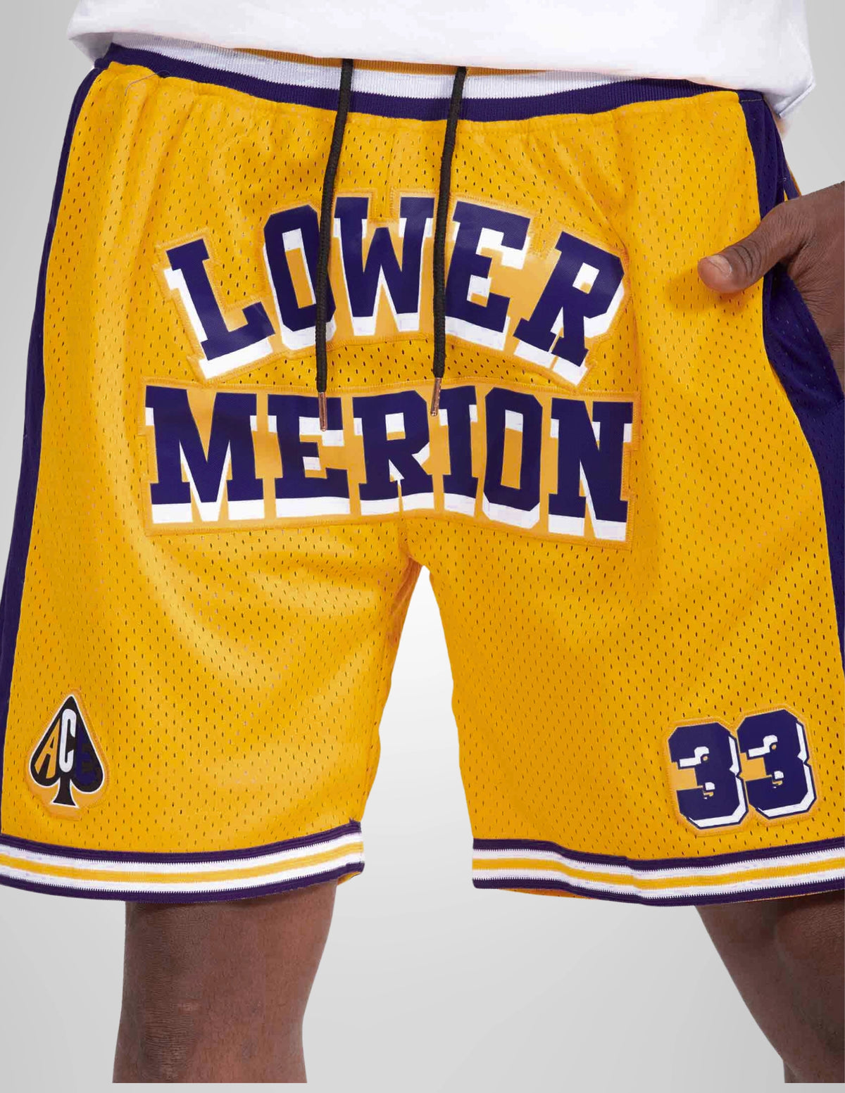 Kobe Bryant #33 Lower Merion Aces Shorts