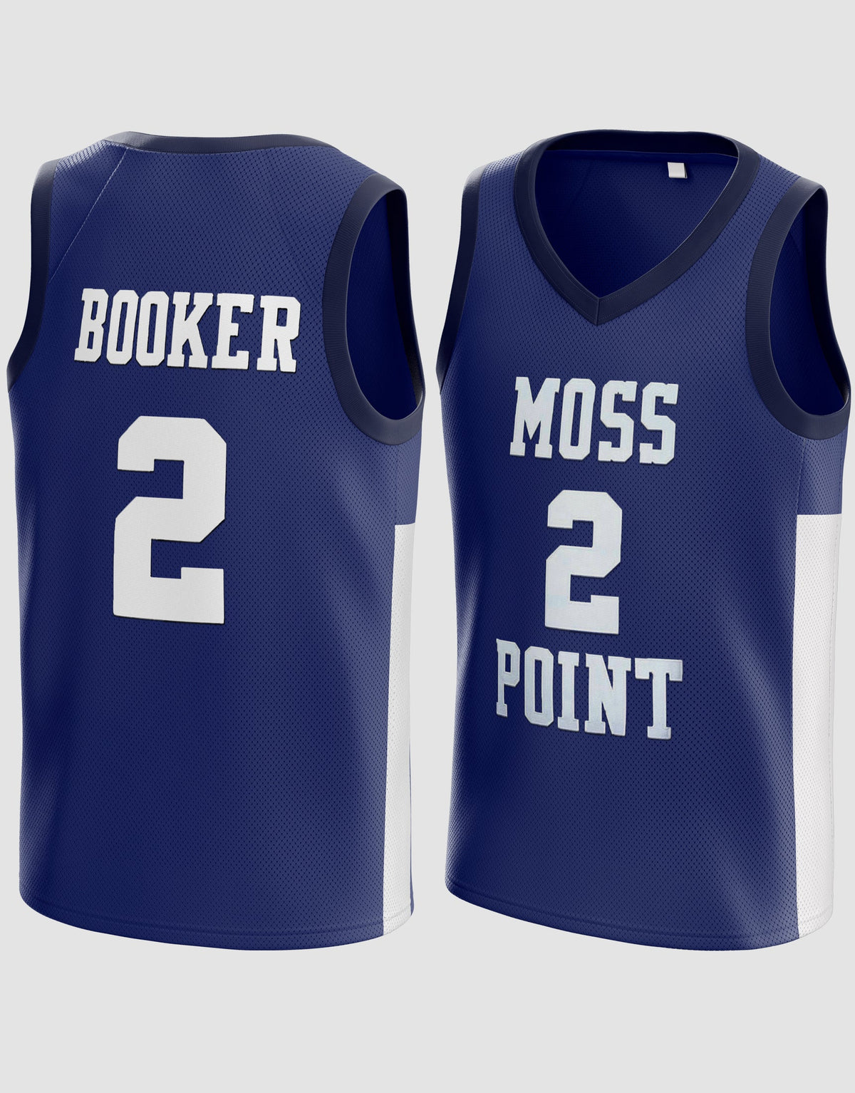 Devin Booker #2 Moss Point High School Basketball Jersey