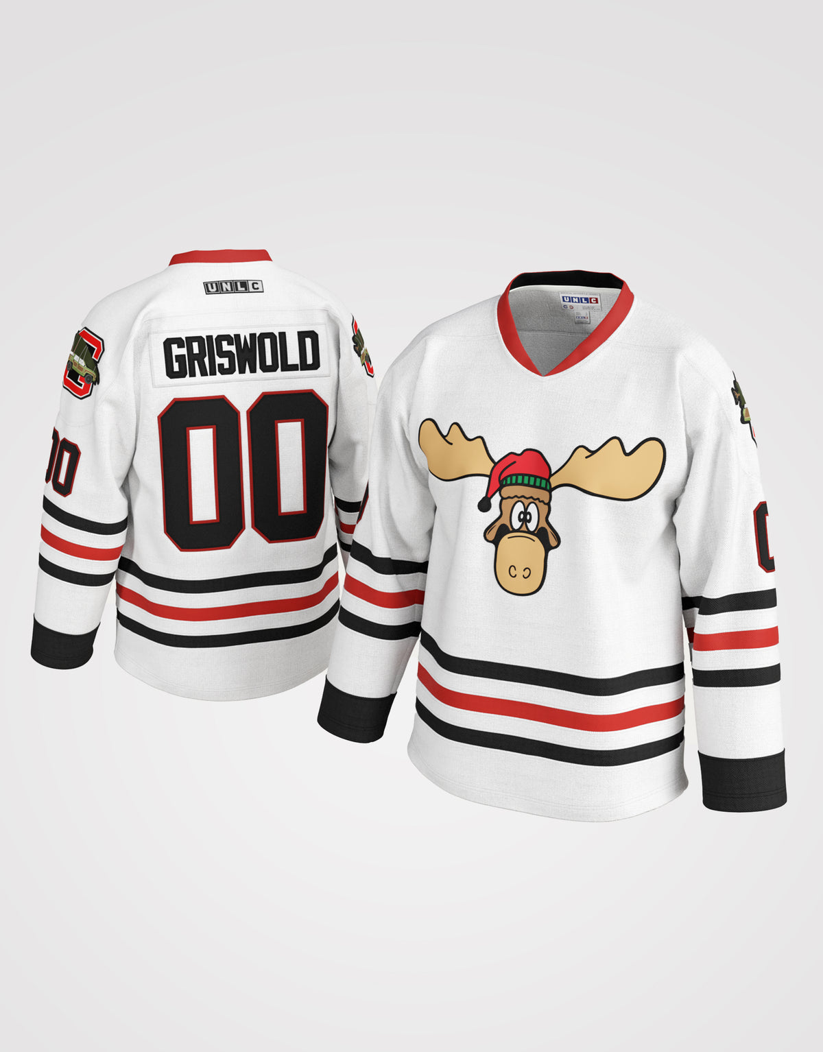 Christmas Vacation 'Griswold' Hockey Jersey (White)