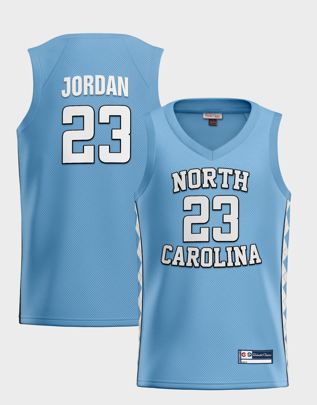 Jersey juvenil de Carolina del Norte Michael Jordan #23