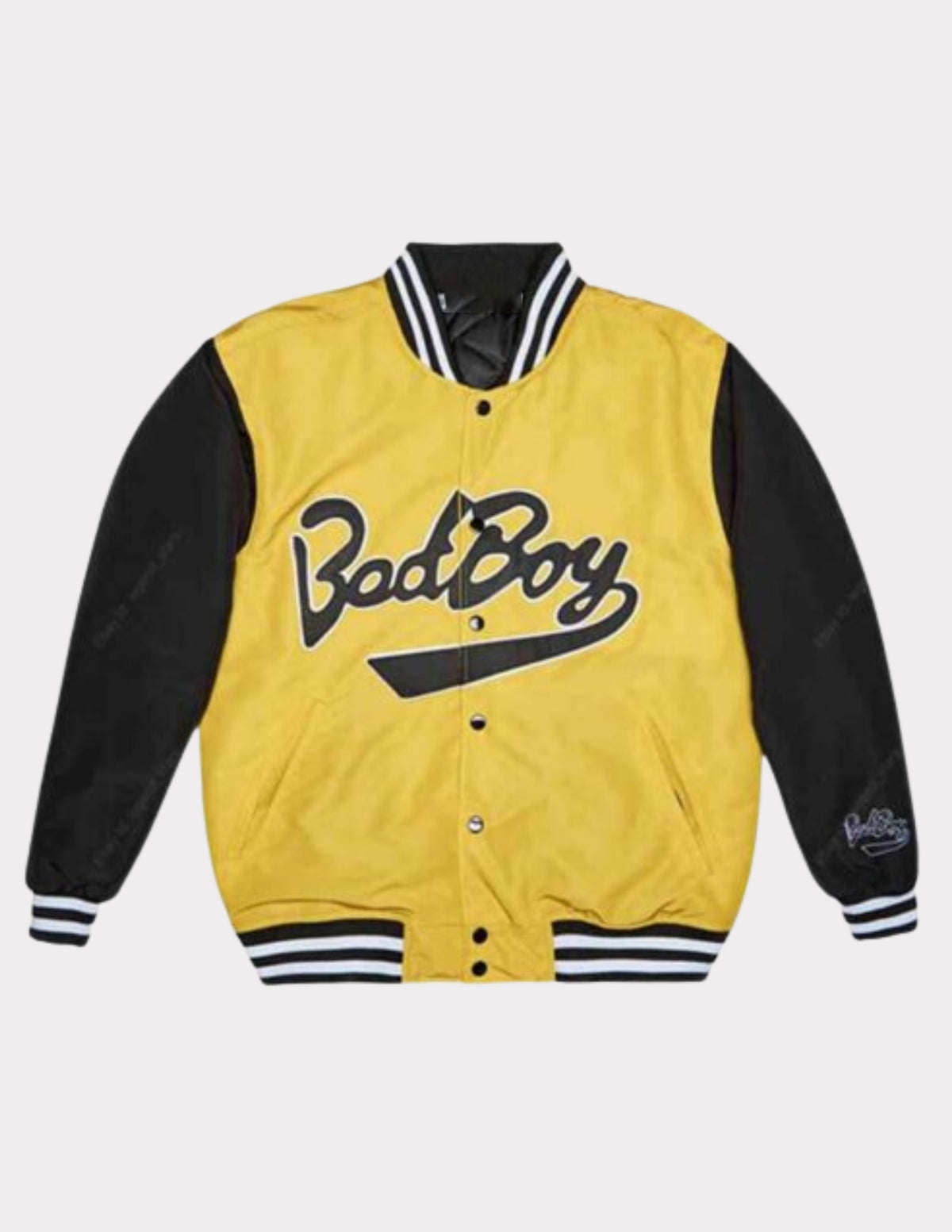 Biggie Smalls #72 Notorious BI.G. Bad Boy Varsity Jacket ...
