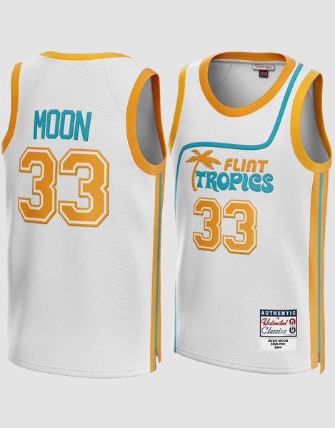 : BOROLIN Youth Basketball Jersey #33 Jackie Moon Flint