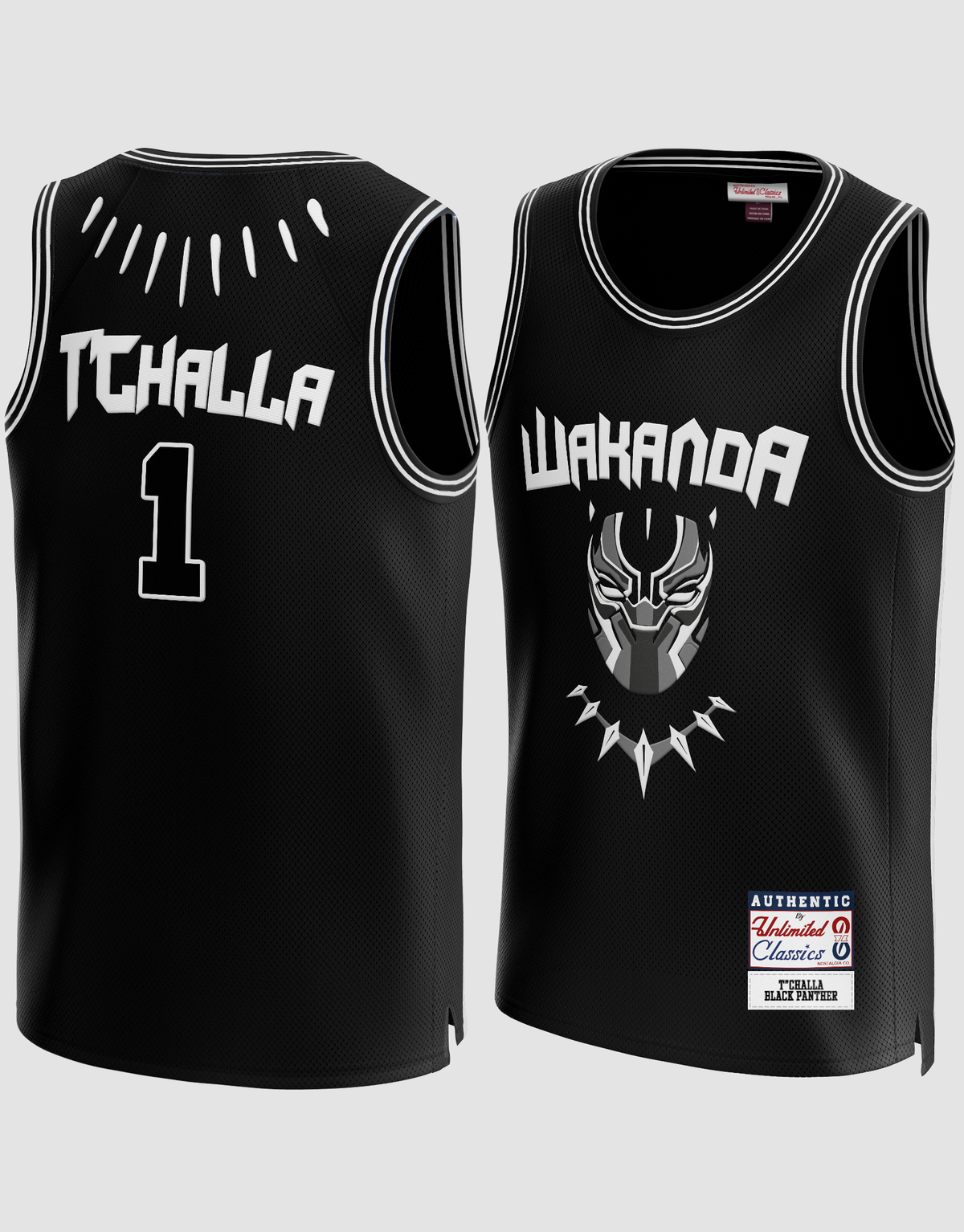 STRT's T'Challa #20 Black Panther-Inspired Basketball Jersey